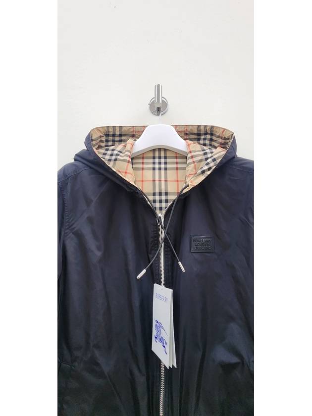 Reversible Vintage Check Hooded Jacket Archive Beige - BURBERRY - BALAAN 5