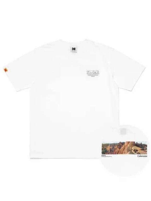 KODAK Trip Colorama short sleeve t shirt white - KODO - BALAAN 1