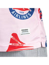 Airline All Over Sleeveless Polo Pink - HORN GARMENT - BALAAN 10