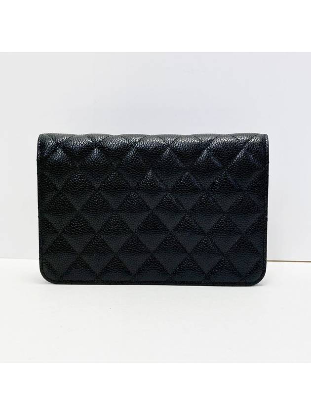 Black Caviar WOC 15th Chain Cross Bag 2VCHB17244 - CHANEL - BALAAN 4