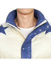 Woolman Shorts Down Jacket Blue White Red - MONCLER - BALAAN 9