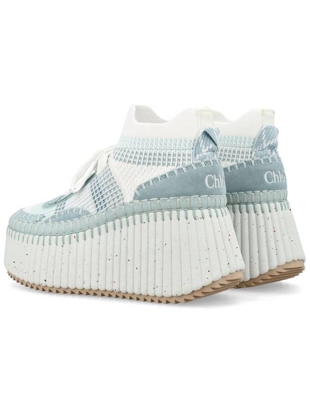 Chloé Nama Wedge Sneaker - CHLOE - BALAAN 4