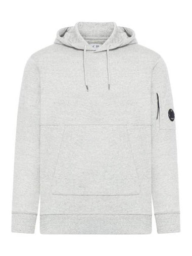 Diagonal Raised Fleece Lens Hoodie Grey - CP COMPANY - BALAAN 1