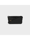 Claude Shiny Calfskin Shoulder Bag Black - CELINE - BALAAN 10