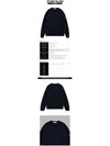 Brushed Cotton Fleece Garment Dyed Crewneck Sweatshirt Navy - STONE ISLAND - BALAAN 3