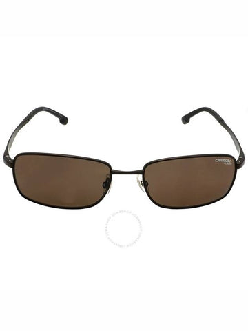 Carrera Polarized Bronze Rectangular Men's Sunglasses CARRERA 8043/S 009Q/SP 56 - CARRERA - BALAAN 1