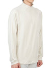 Luxe Half Zip Long Sleeve T-Shirt Grey - G/FORE - BALAAN 4