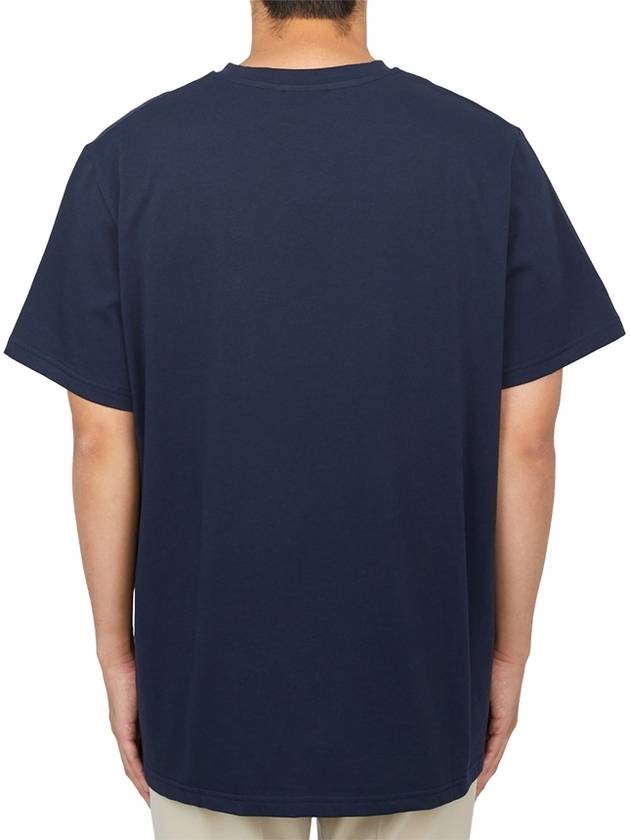 Raymond Short Sleeve T-shirt Navy - A.P.C. - BALAAN 4