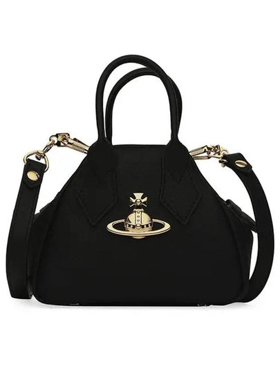 Mini Jasmine Tote Bag Black - VIVIENNE WESTWOOD - BALAAN 2