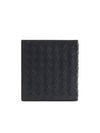 Intrecciato Small Folder Half Wallet Black - BOTTEGA VENETA - BALAAN 2