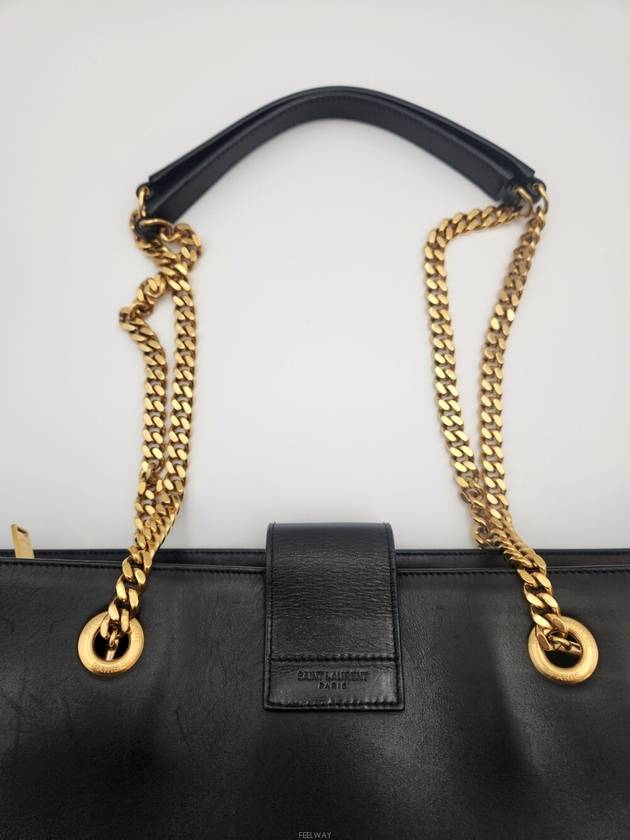 Daol Beomeo Branch Classic Monogram Chain Shoulder Bag Black 342021 Condition A - SAINT LAURENT - BALAAN 7