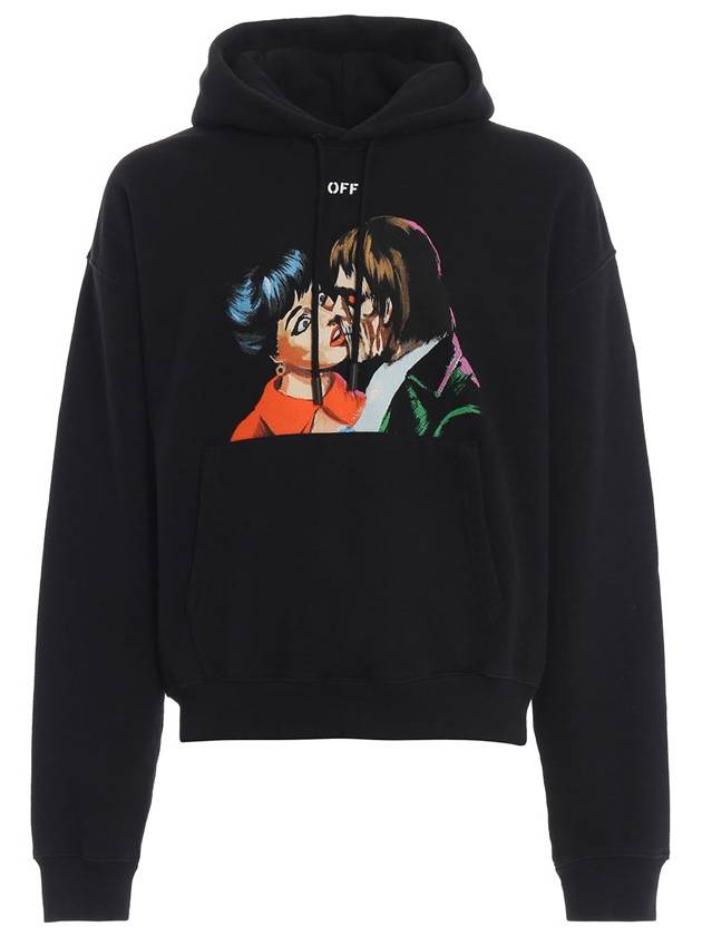 Kiss Graphic Hood Black - OFF WHITE - BALAAN 1