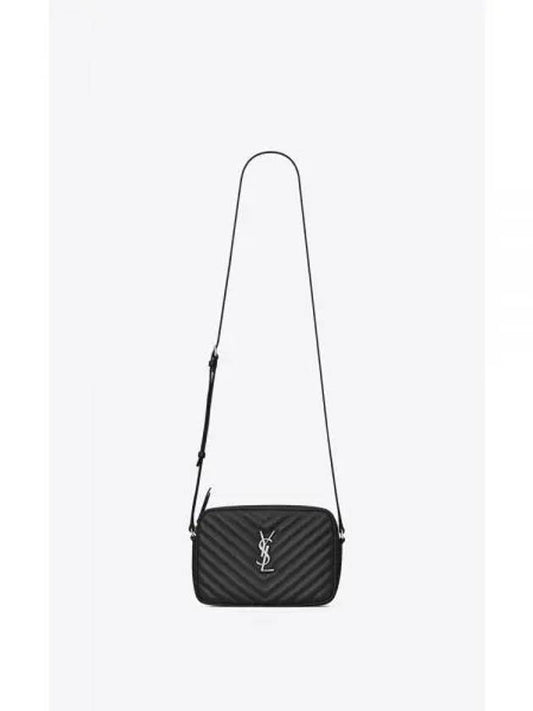 Roux Quilted Cross Bag Black - SAINT LAURENT - BALAAN 2