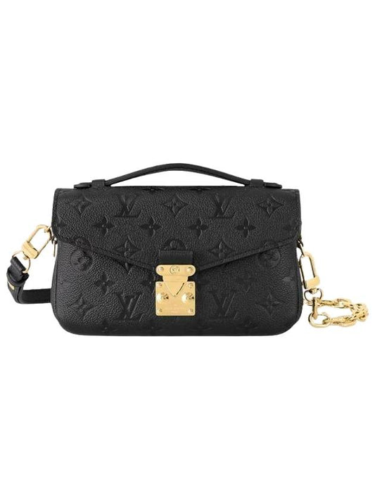 Pochette Metis East EW Shoulder Bag Black - LOUIS VUITTON - BALAAN 1