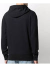 Grey Fox Head Patch Classic Hoodie Black - MAISON KITSUNE - BALAAN 7