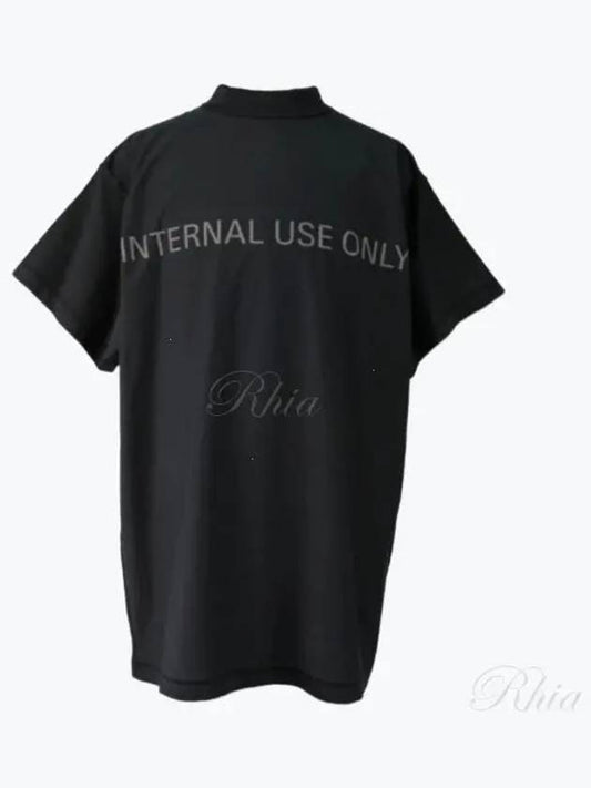 Inside Out Oversized Distressed Short Sleeve T-Shirt Black - BALENCIAGA - BALAAN 2