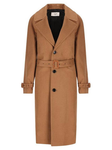 women coat camel - CELINE - BALAAN 1