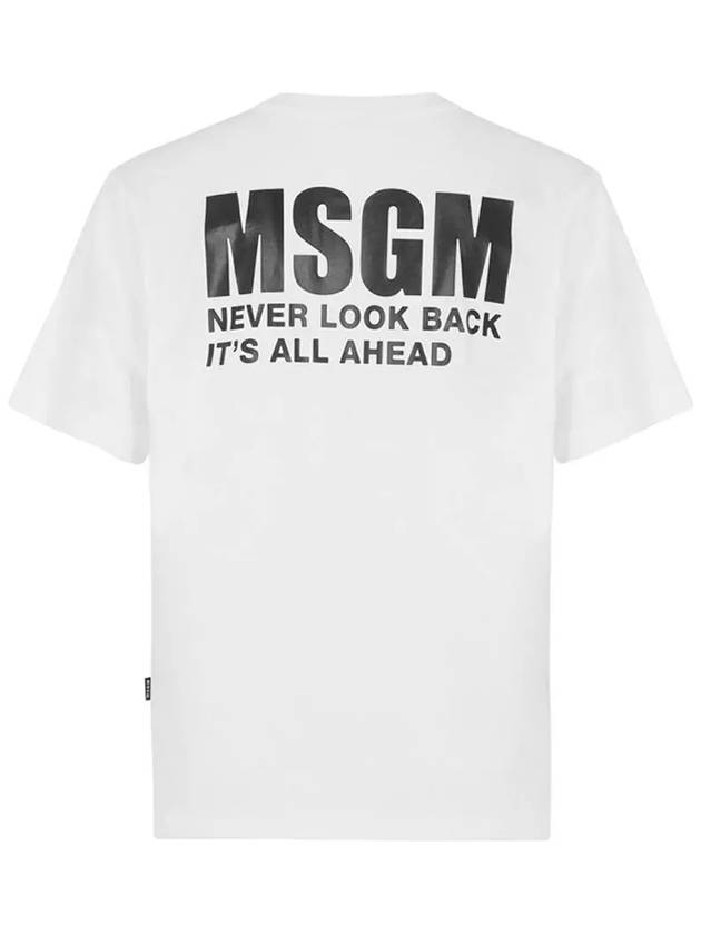 Kids Women s Back Logo Printing T Shirt S4MSJUTH005 001 - MSGM - BALAAN 3