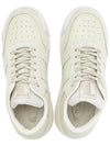 Suede Smooth Leather Low Top Sneakers White - TOD'S - BALAAN 3