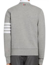 Classic V-Neck 4 Bar Stripe Cardigan Light Grey - THOM BROWNE - BALAAN 4