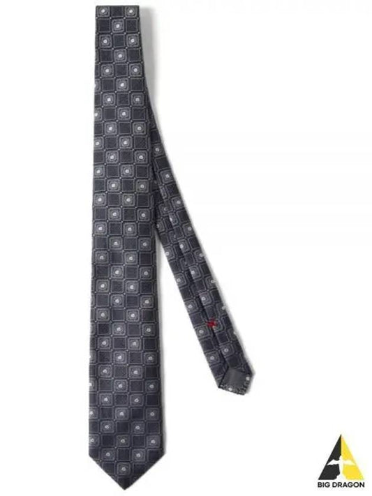 Silk Jacquard Tie - BRUNELLO CUCINELLI - BALAAN 2