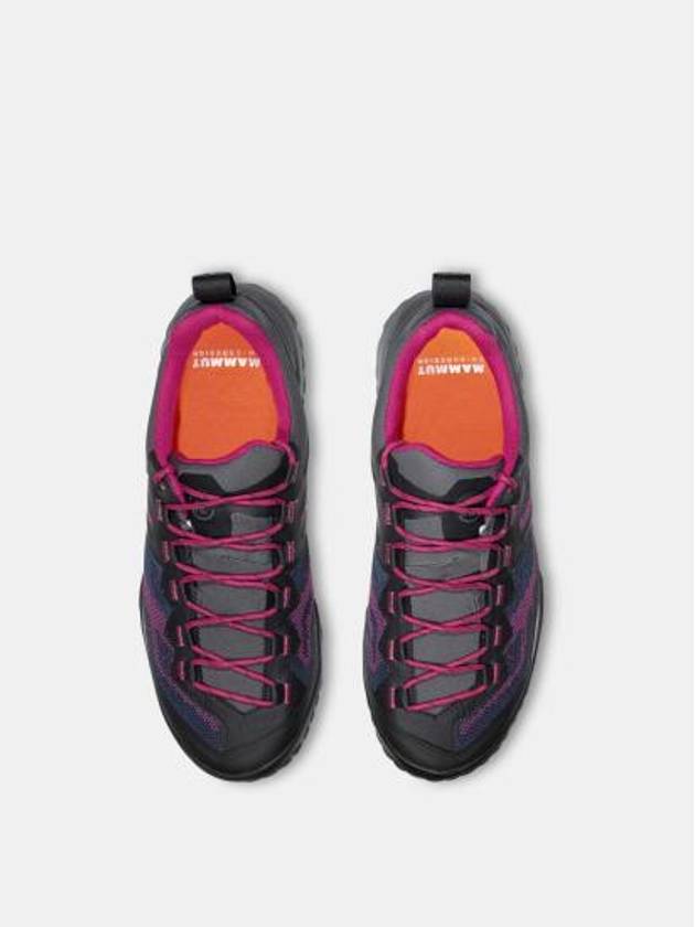 Women's Ducan Low Gore-Tex Low Top Sneakers Black Pink - MAMMUT - BALAAN 4