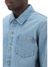 Vittorio Brodee Overshirt Pale Blue - A.P.C. - BALAAN 5