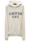 Fleece Hooded Sweatshirt 192BT246252F - FEAR OF GOD ESSENTIALS - BALAAN 1