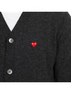 Mini Heart Men's Cardigan AZ N080 051 2 - COMME DES GARCONS - BALAAN 9