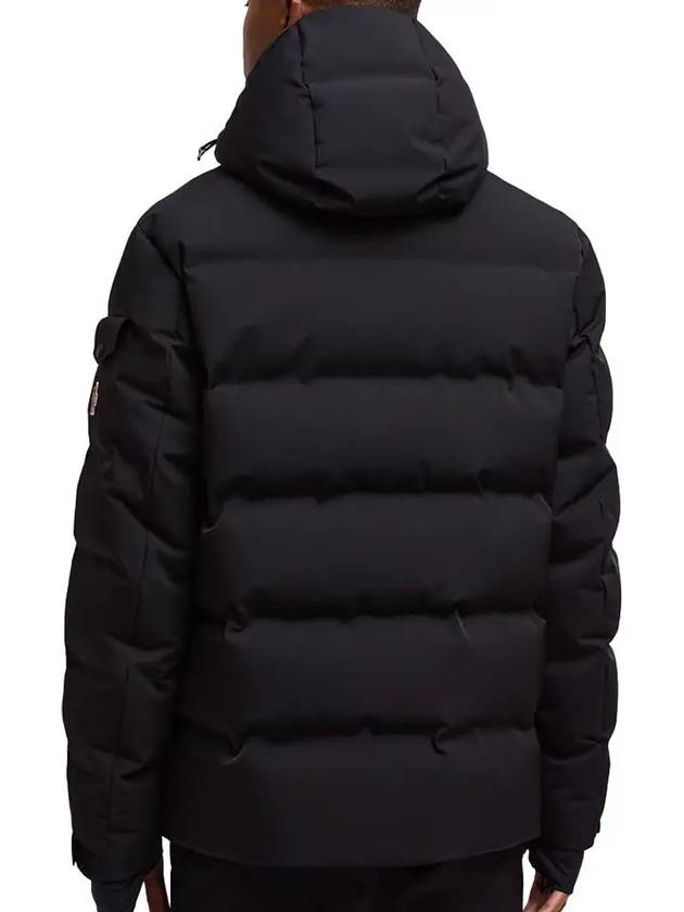 Men's Montgetech Hooded Down Ski Padding Black - MONCLER - BALAAN 6