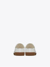 Court Classic Perforated Beige Tab Low Top Sneakers White - SAINT LAURENT - BALAAN 5