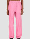 Logo Print Wide Pants Pink - GANNI - BALAAN 2