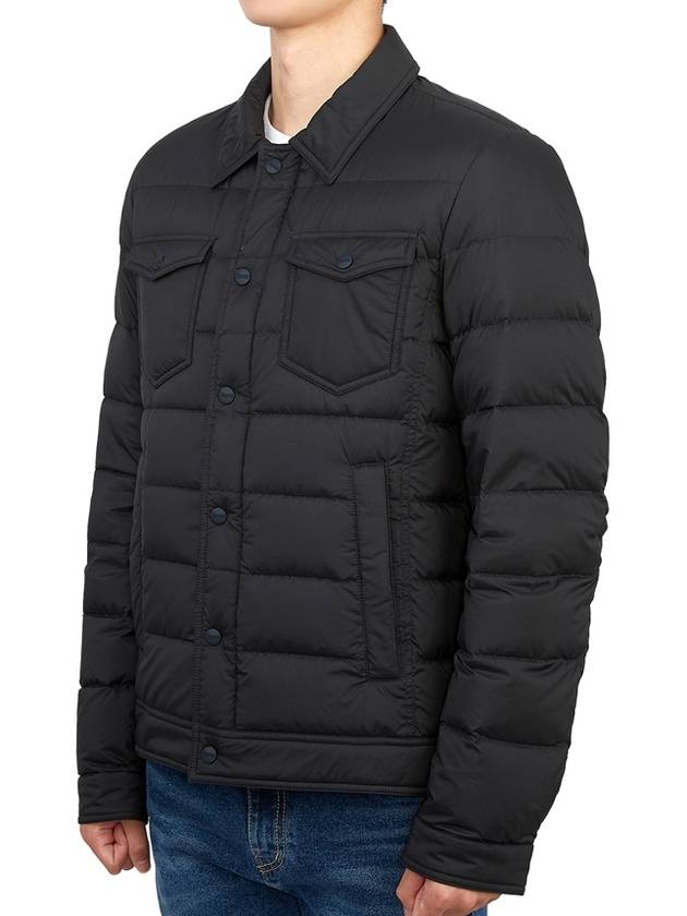 down padded jacket black - HERNO - BALAAN 4
