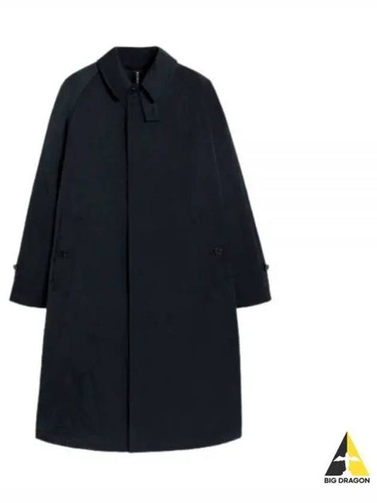 GONVILLE NAVY NYLON COAT MOP5849 MO7177 - MACKINTOSH - BALAAN 1