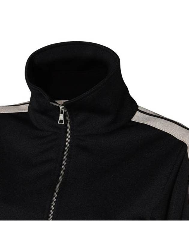 High Neck Track Jacket Black - PALM ANGELS - BALAAN 5