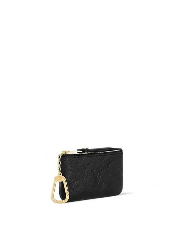 Monogram Empreinte Key Pouch Black - LOUIS VUITTON - BALAAN 3