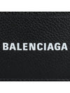 Cash Logo 2 Fold Card Wallet Black - BALENCIAGA - BALAAN 5