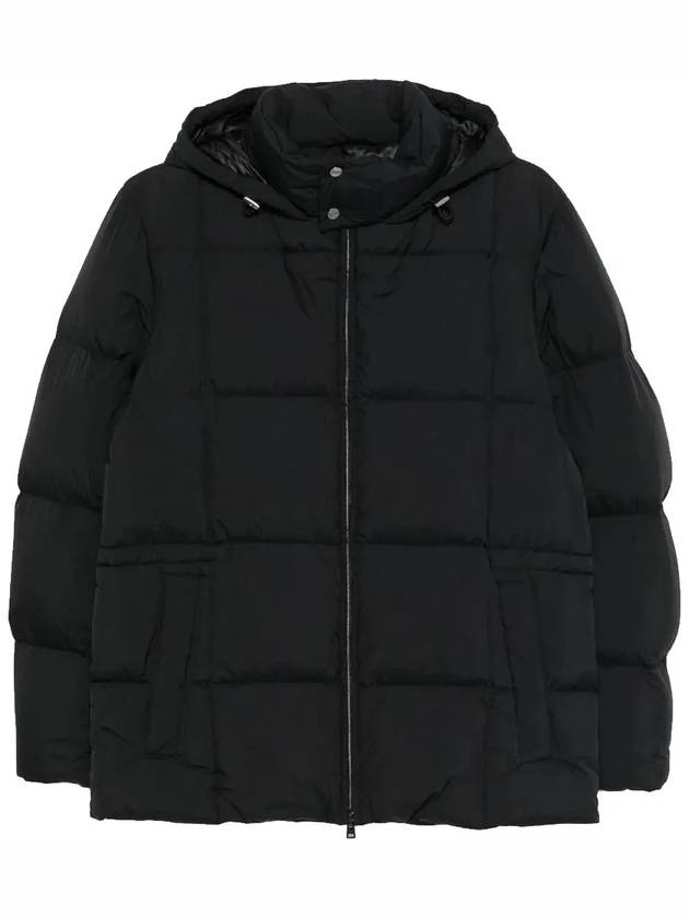 Hooded Puffer Padding Black - HERNO - BALAAN 3