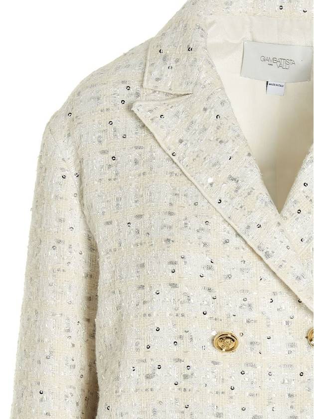 Giambattista Valli Double Breast Sequin Blazer Jacket - GIAMBATTISTA VALLI - BALAAN 3