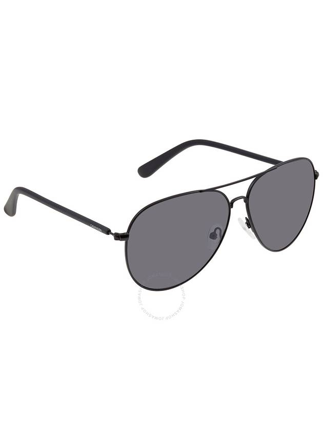 Calvin Klein Grey Pilot Unisex Sunglasses CK19314S 001 60 - CALVIN KLEIN - BALAAN 2