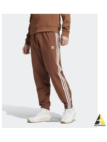 adidas Woven Firebird Track Pants Brown IZ2419 - ADIDAS - BALAAN 1