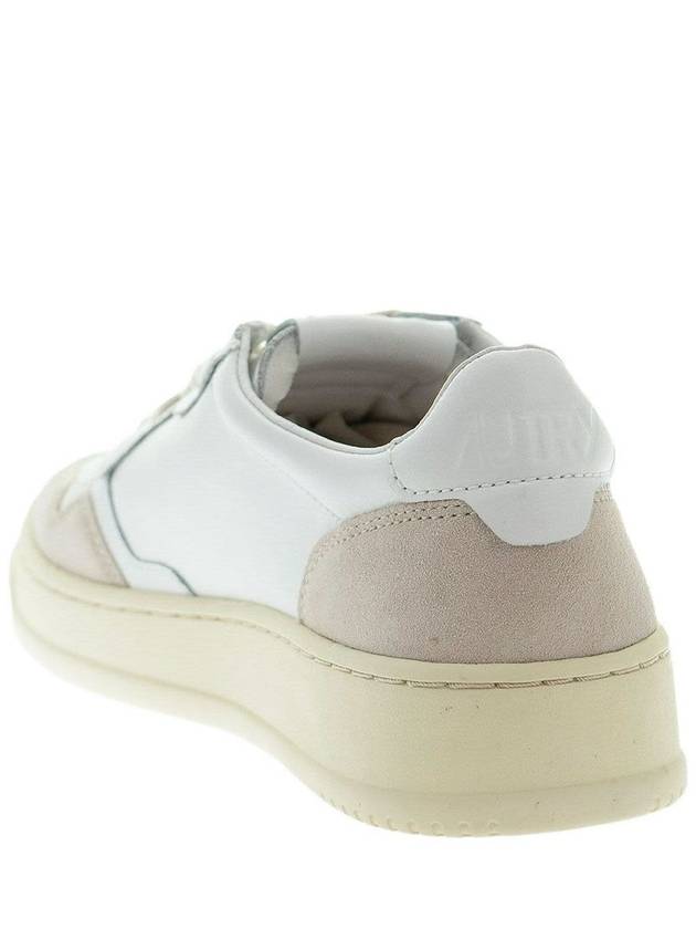 Medalist Suede Low Top Sneakers White - AUTRY - BALAAN 4