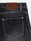 IKALOOK Black Wash Wide Loose Fit Denim BJN107 - IKALOOOK - BALAAN 5