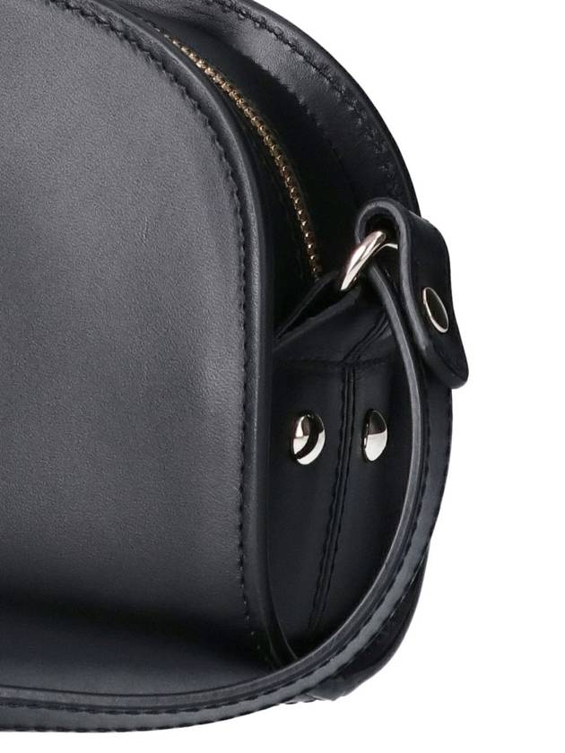 Demi Lune Mini Half Moon Cross Bag Black - A.P.C. - BALAAN 6