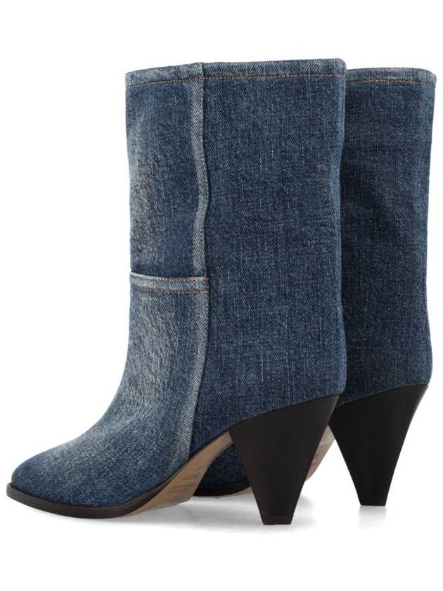 Boots BO0021FAB1A36S40WB WASHED BLUE - ISABEL MARANT - BALAAN 4