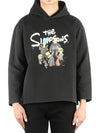 Simpsons Print Hoodie Black - BALENCIAGA - BALAAN 2