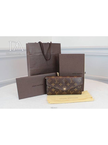 Daol Sangin Store Monogram Sara Wallet Long M60531 Condition B - LOUIS VUITTON - BALAAN 1