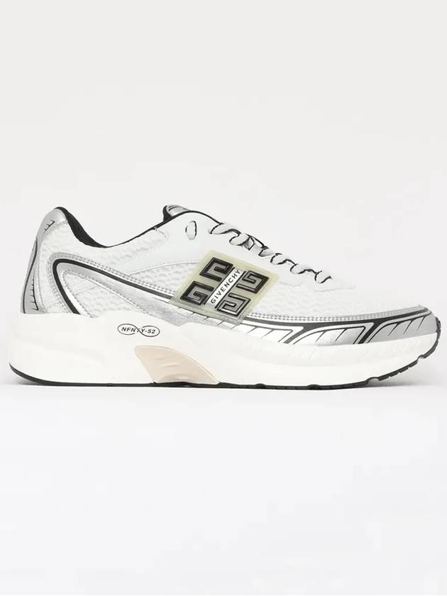 NFNTY-52 Low Top Sneakers Silver - GIVENCHY - BALAAN 4