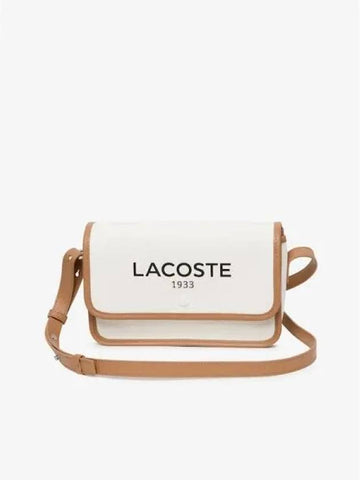 Women s Heritage Canvas Flap Cross Bag NF4507T54G K02 Domestic Product GQ2N24040354837 - LACOSTE - BALAAN 1