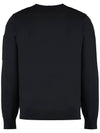 Cotton Crepe Knit Top Black - CP COMPANY - BALAAN 3